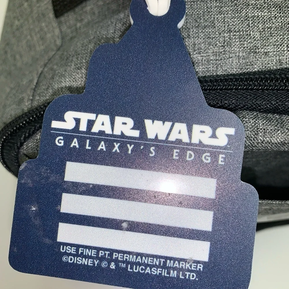 𝅺STAR Wars Galaxy’s Edge Lunch Tote & Name Tag